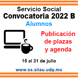 Convocatoria Servicio Social 2022B