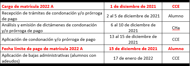 imagen descarga condonacion fechas