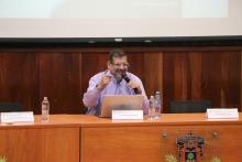 José Quezada dicta conferencia sobre Rubén Fuentes