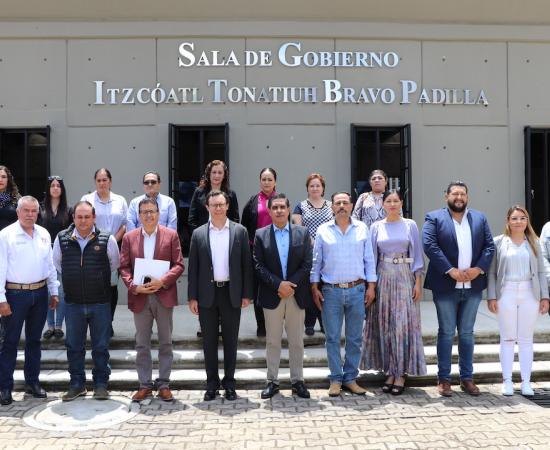 Firma de convenios con municipios